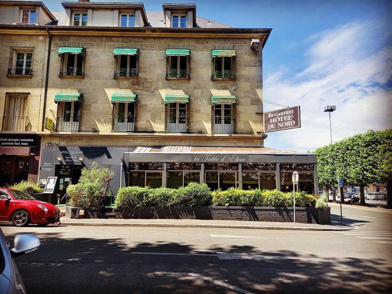 Compiègne Logis - Hotel Du Nord Et Restaurant La Table D'Elisa מראה חיצוני תמונה